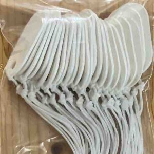 pack of 25ea 145PTAGS 94V0 with cord