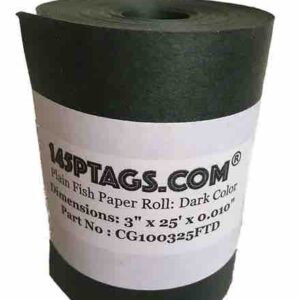 CG100325FTD Fish Paper Roll 3in. x 25ft.(Dark)