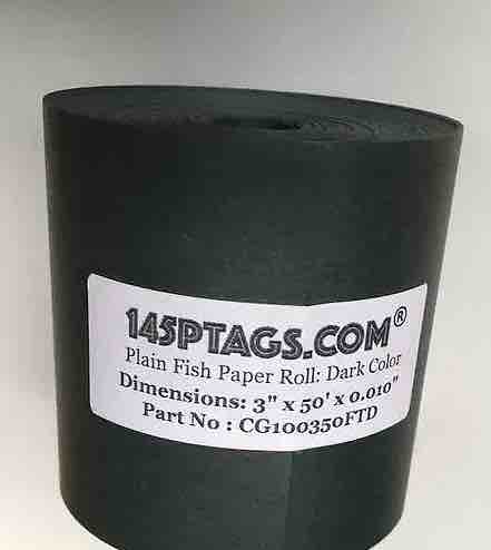 CG100350FTD Fish Paper Roll 3in. x 50ft.(Dark)