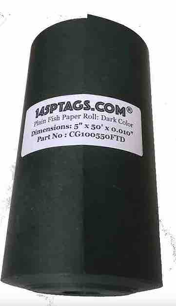 CG100550FTD Fish Paper Roll 5in. x 50ft.(Dark)